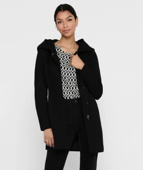 -cappotto donna cappuccio