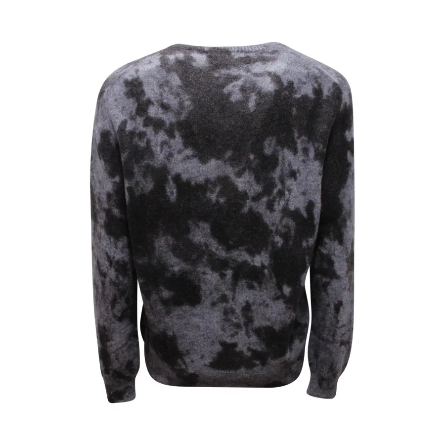 7070AQ maglione uomo ORIGINAL VINTAGE STYLE man wool blend sweater blue
