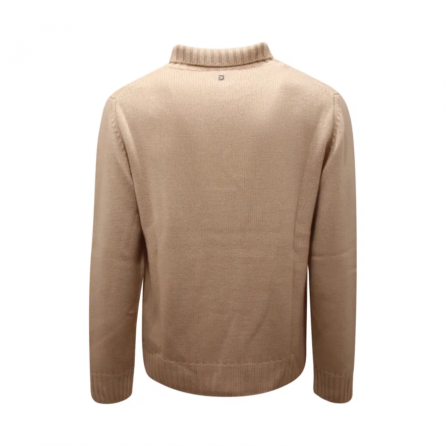 9730AV MAGLIONE DOLCEVITA UOMO DONDUP MAN WOOL SWEATER