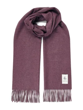 Aeternum Sciarpa in puro Cashmere vinaccia