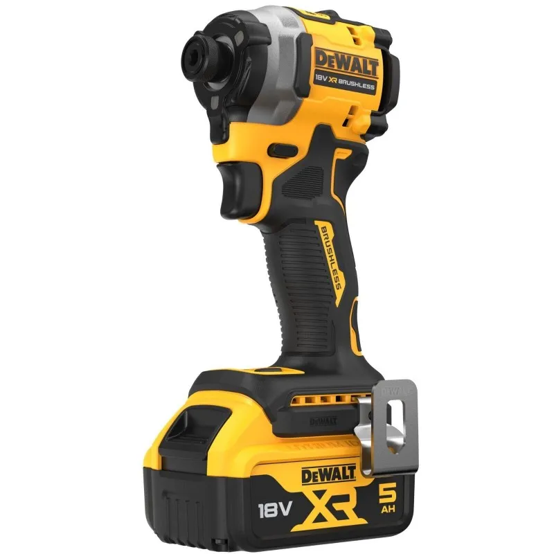 AVVITATORE IMPULSI 1/4" 206Nm 2 BATTERIE 18V 5AH COMPATTO XR DEWALT