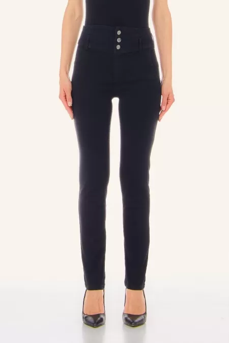 B. UP SKINNY JOSSIE H.W. LIU JO BLUE DENIM UA4083D4188 87177