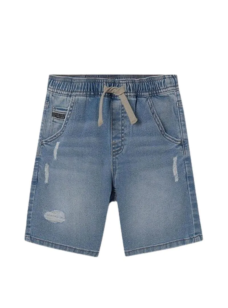 Bermuda Mayoral in denim chiaro per bambino