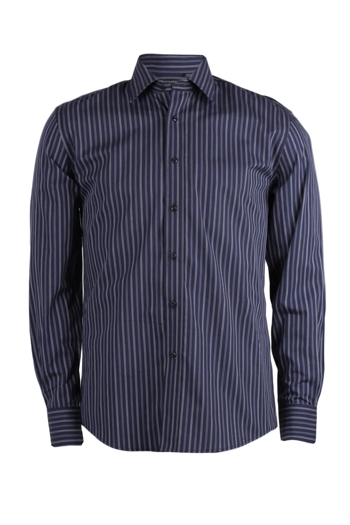 Camicia in cotone rigata da uomo