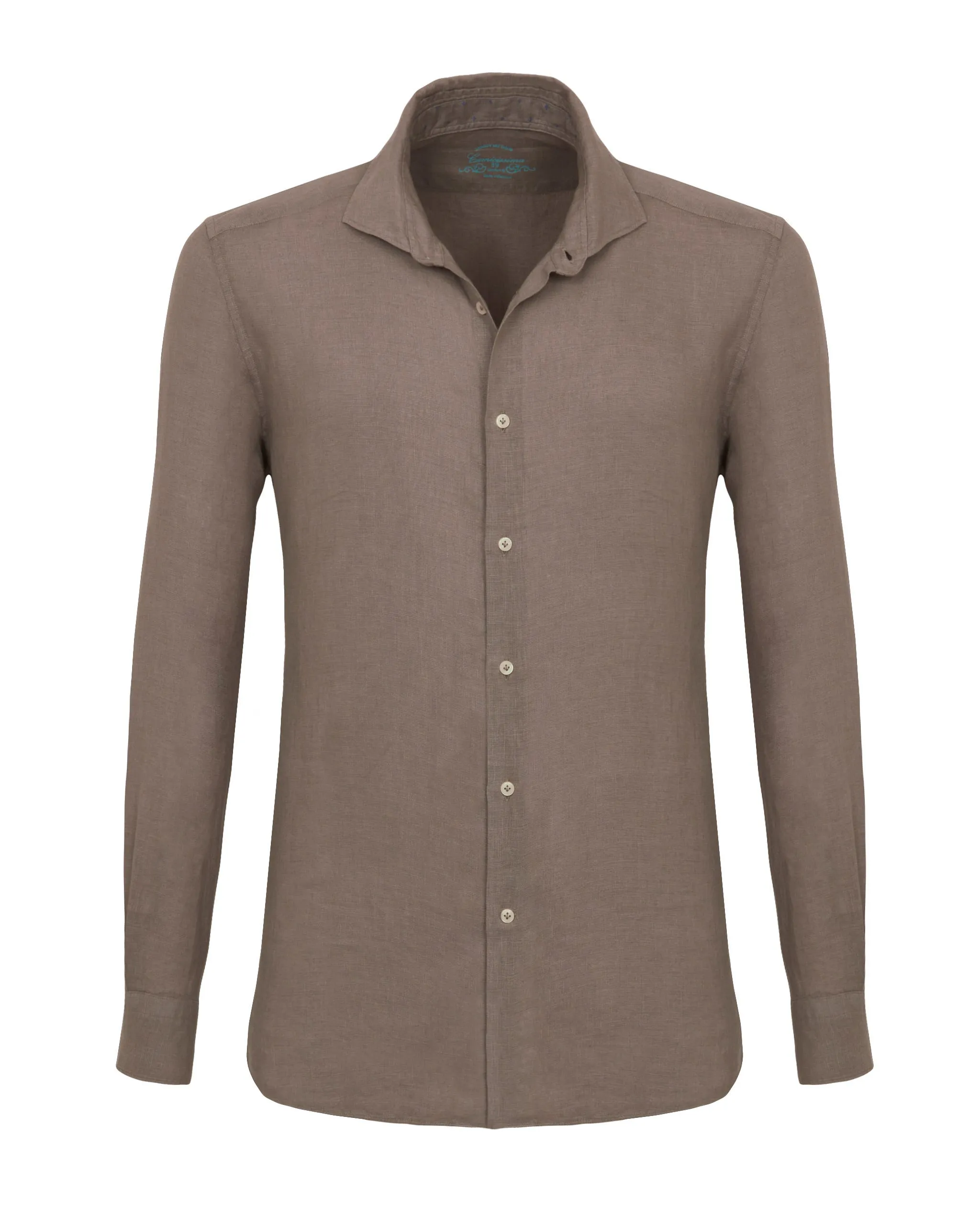 Camicia trendy lino roccia tinto capo francese    