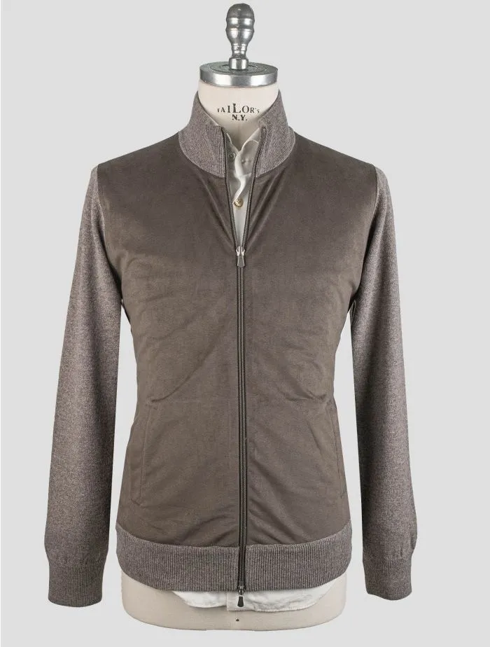 Cardigan Gran Sasso Full Zip in Cashmere