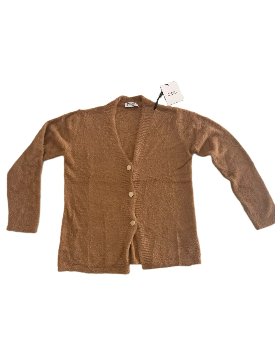 Cardigan Gretha Milano con bottoni pelosa