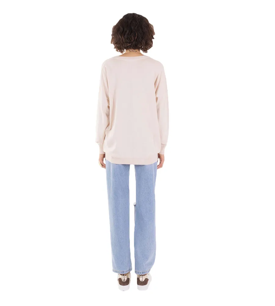 Cardigan over Donna Kontatto