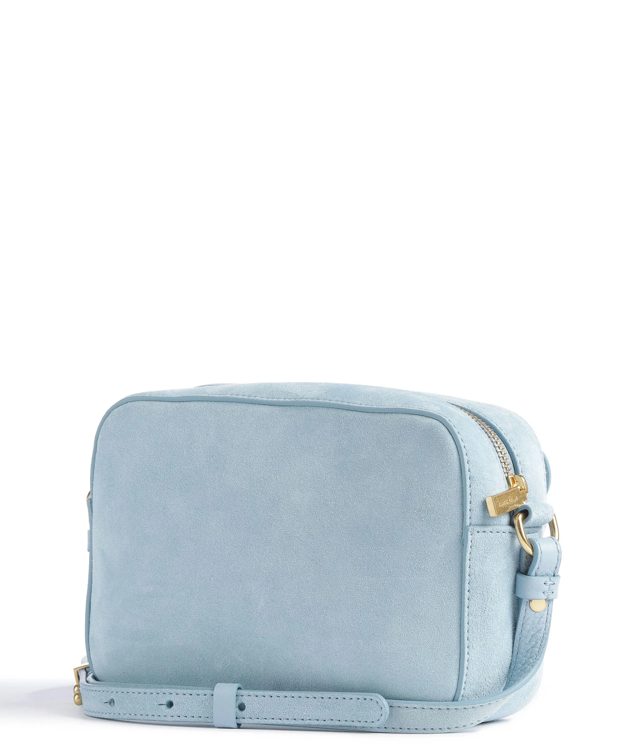  Coccinelle Beat Suede Borsa a tracolla pelle ruvida blu chiaro  