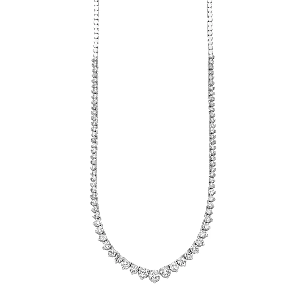 Collana Tennis Scalare DonnaOro