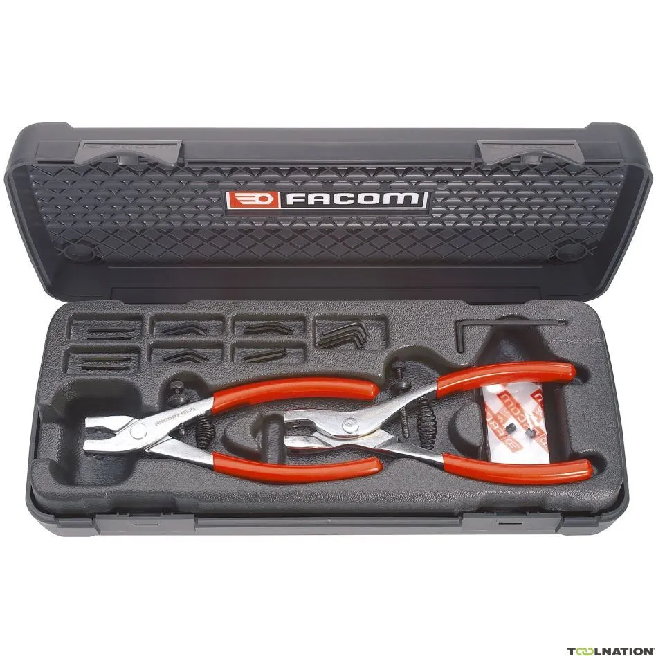 Facom 470 Set di 2 pinze per anelli di sicurezza