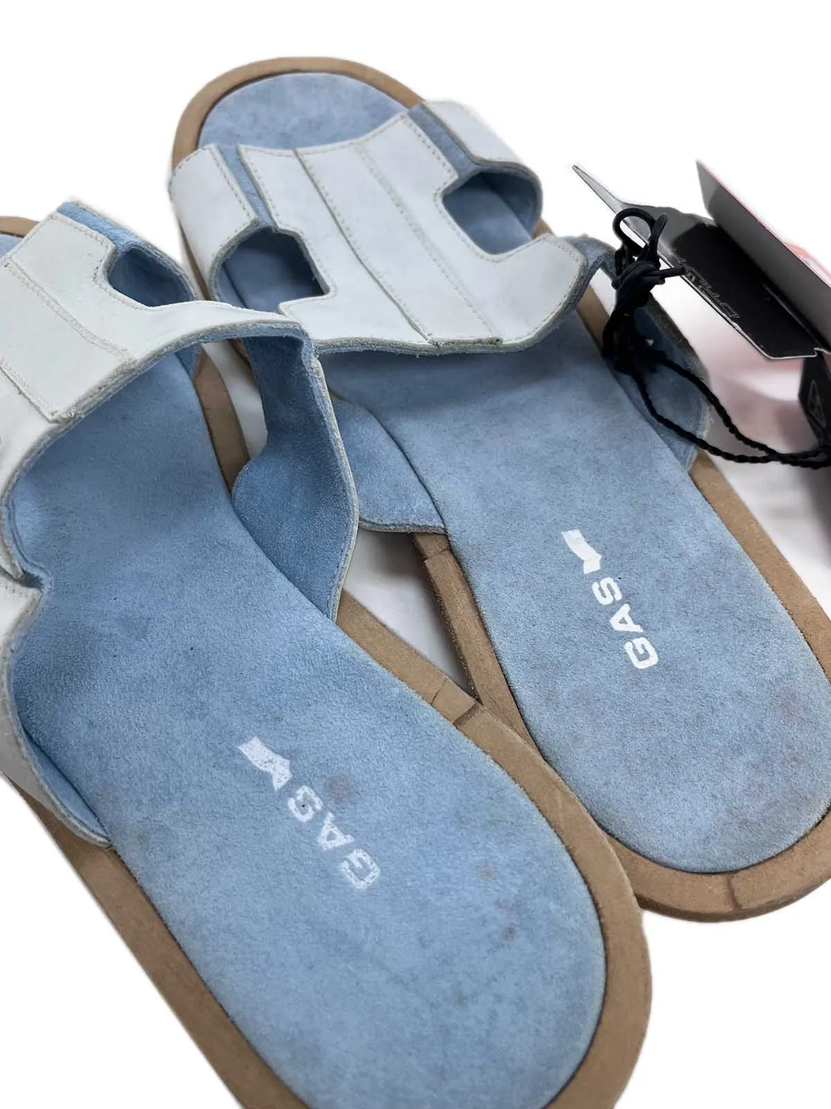     GAS 17523 Leather Slipper sandali in pelle    