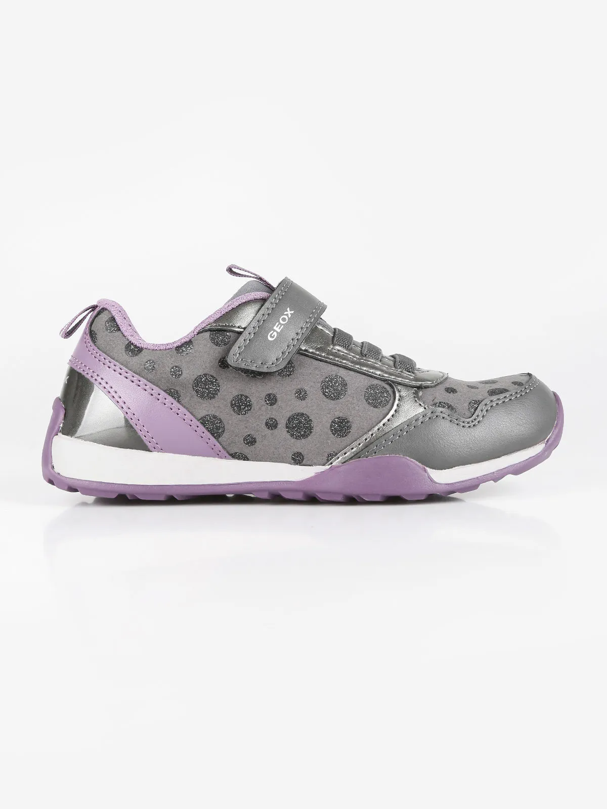 Geox J JOCKER PLUS GA  Baskets fille en simili daim