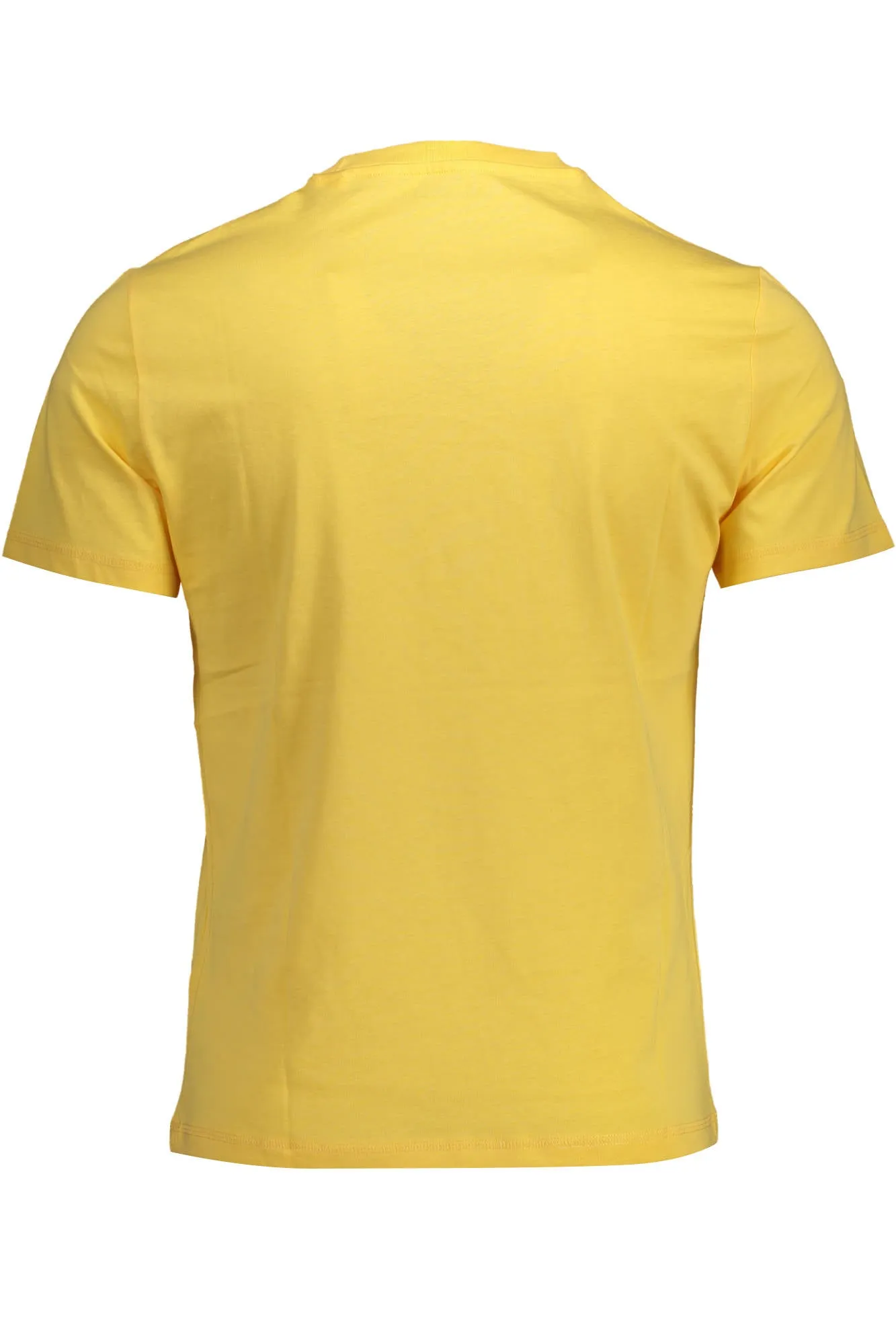GUESS JEANS T-SHIRT MANICHE CORTE UOMO GIALLO