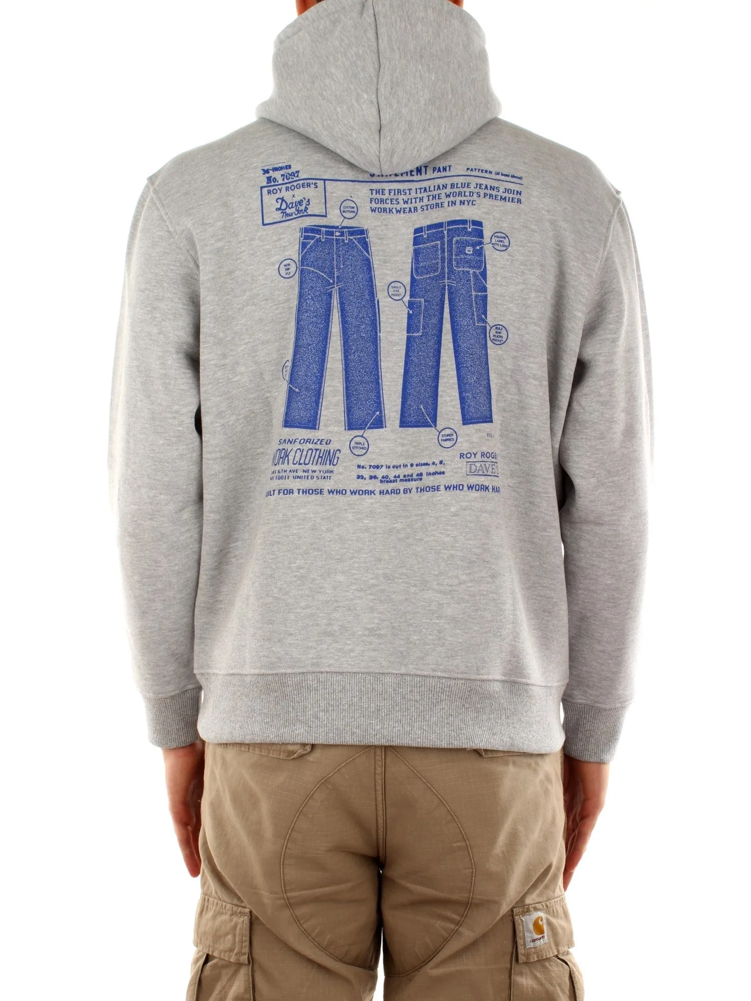 ----------Hoodie Unisex Roy Roger'S X Dave'S---------