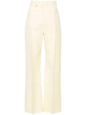   Jacquemus  Pantaloni vita alta Sauge  