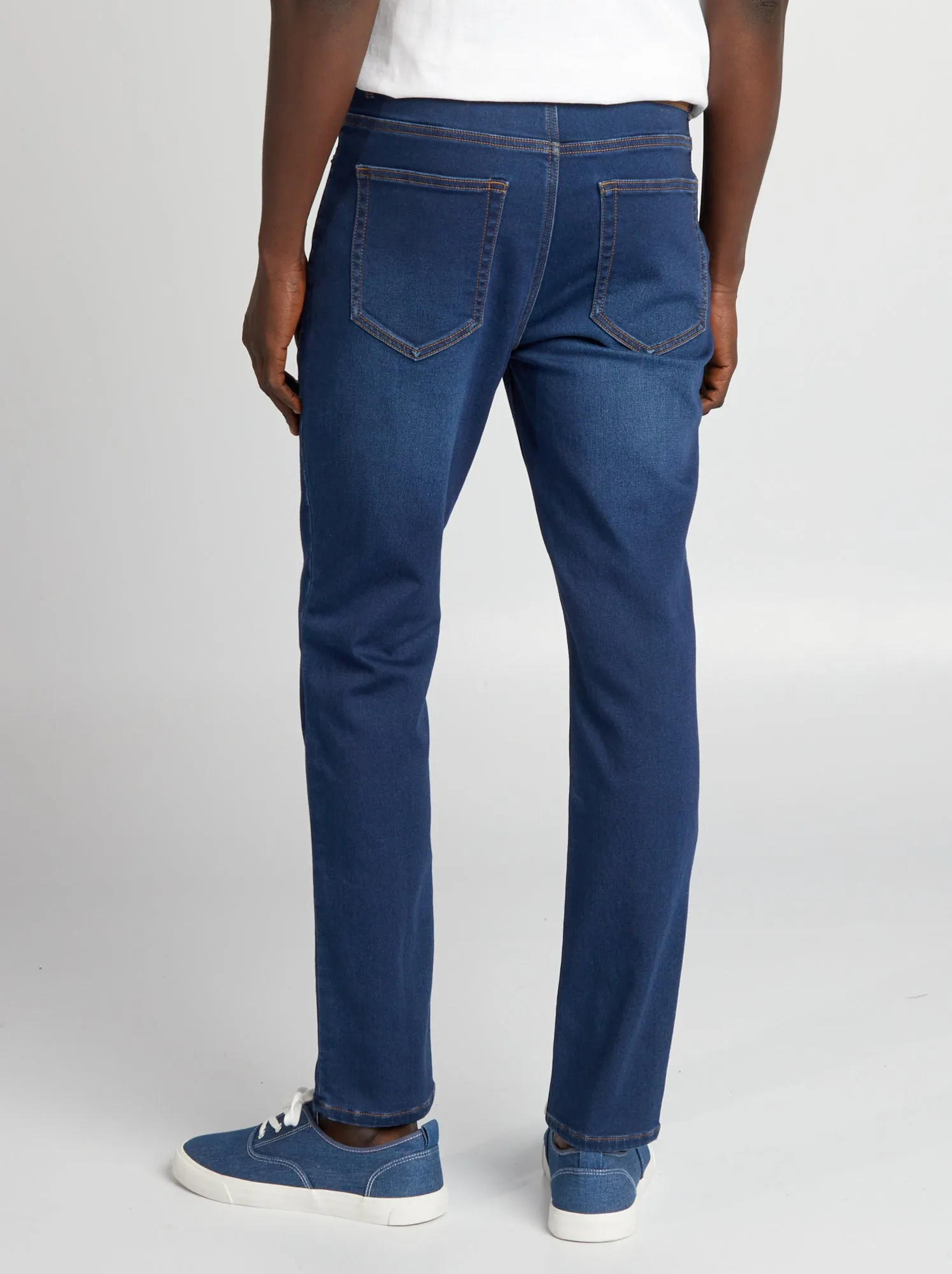 Jeans slim stretch - L30 - BLU