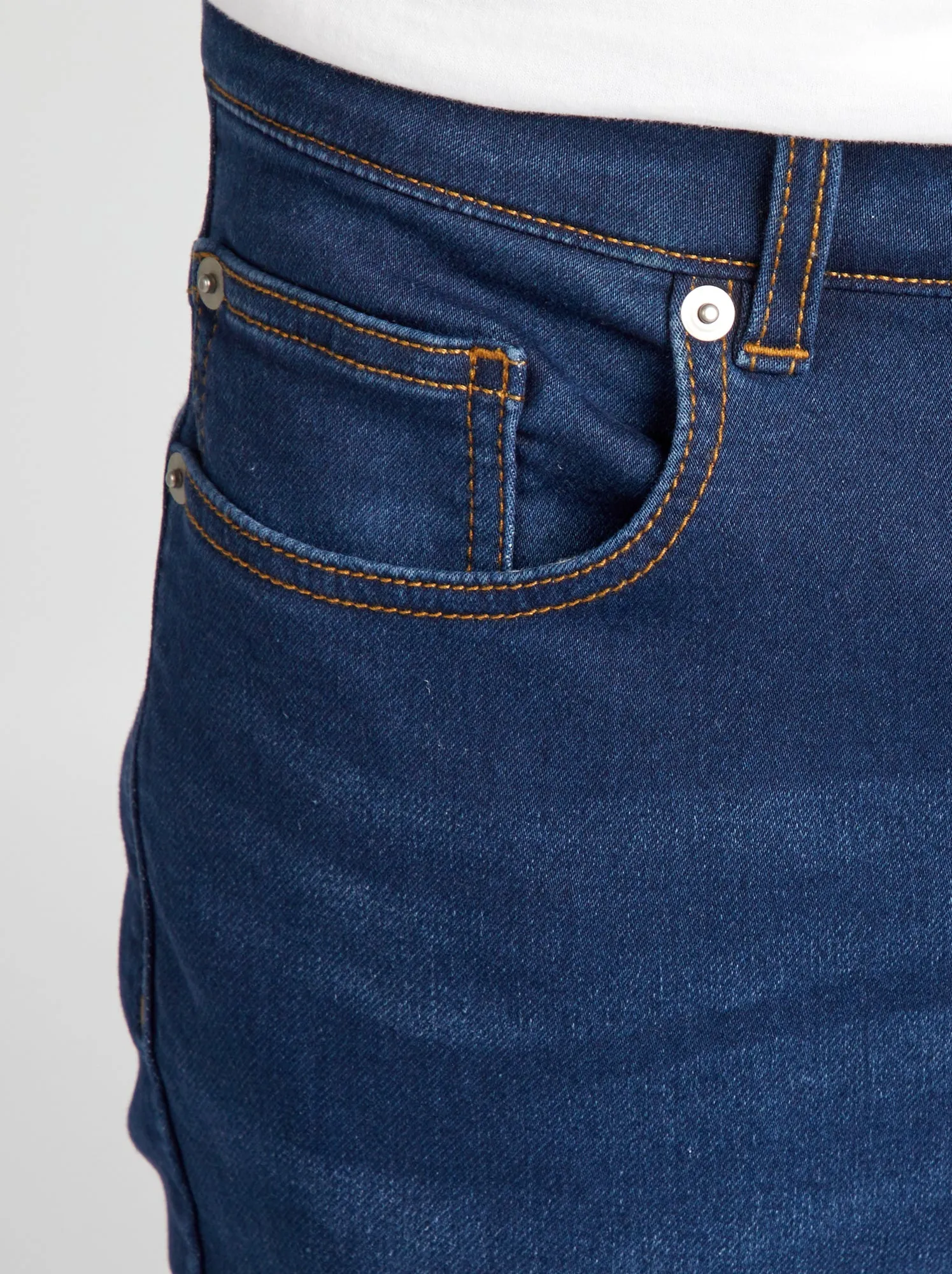 Jeans slim stretch - L30 - BLU