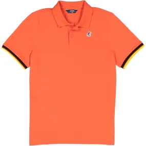 K-WAY Uomo Polo Vincent Arancione