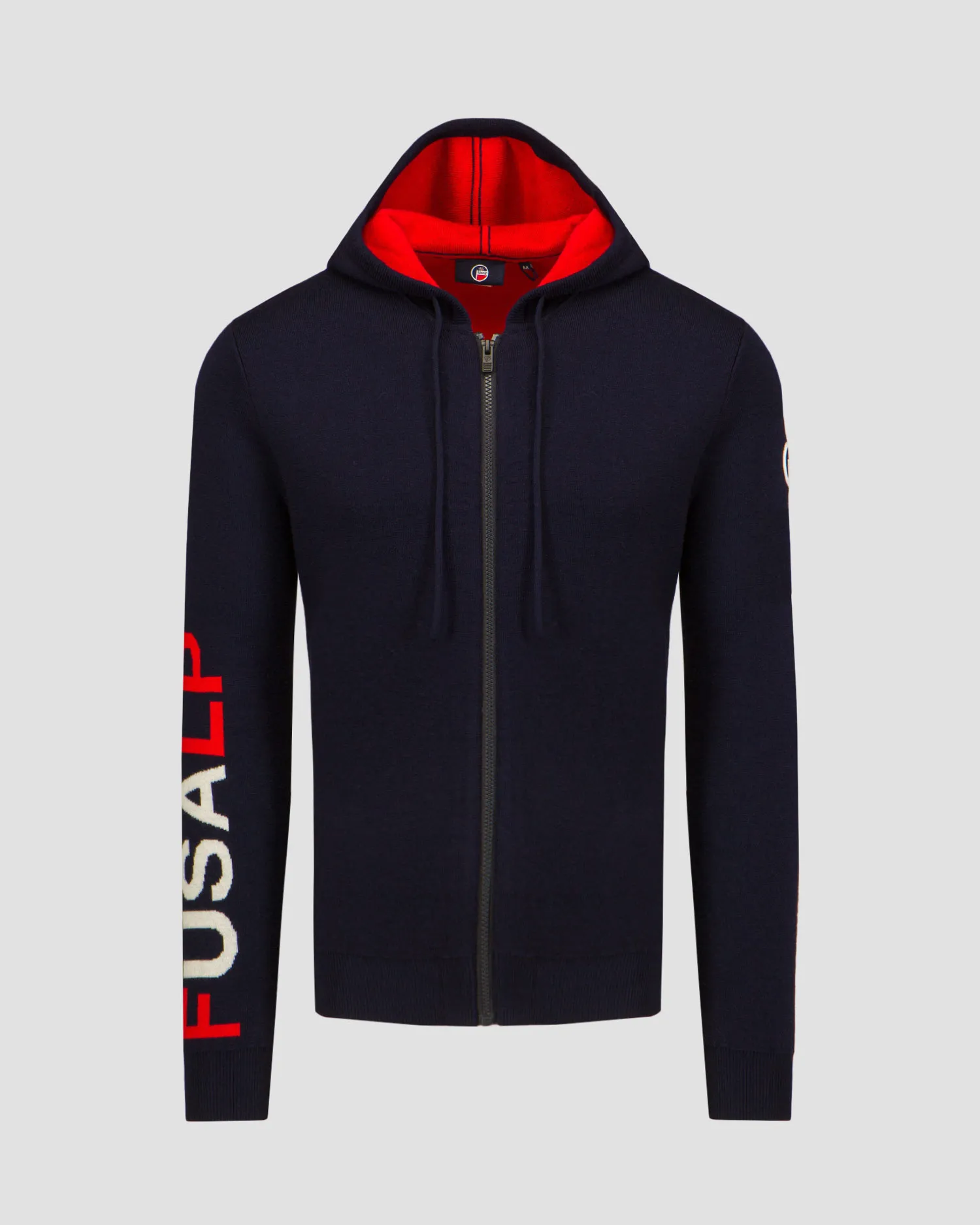 Maglione con apertura e cappuccio da uomo Fusalp Terence E2125-65621