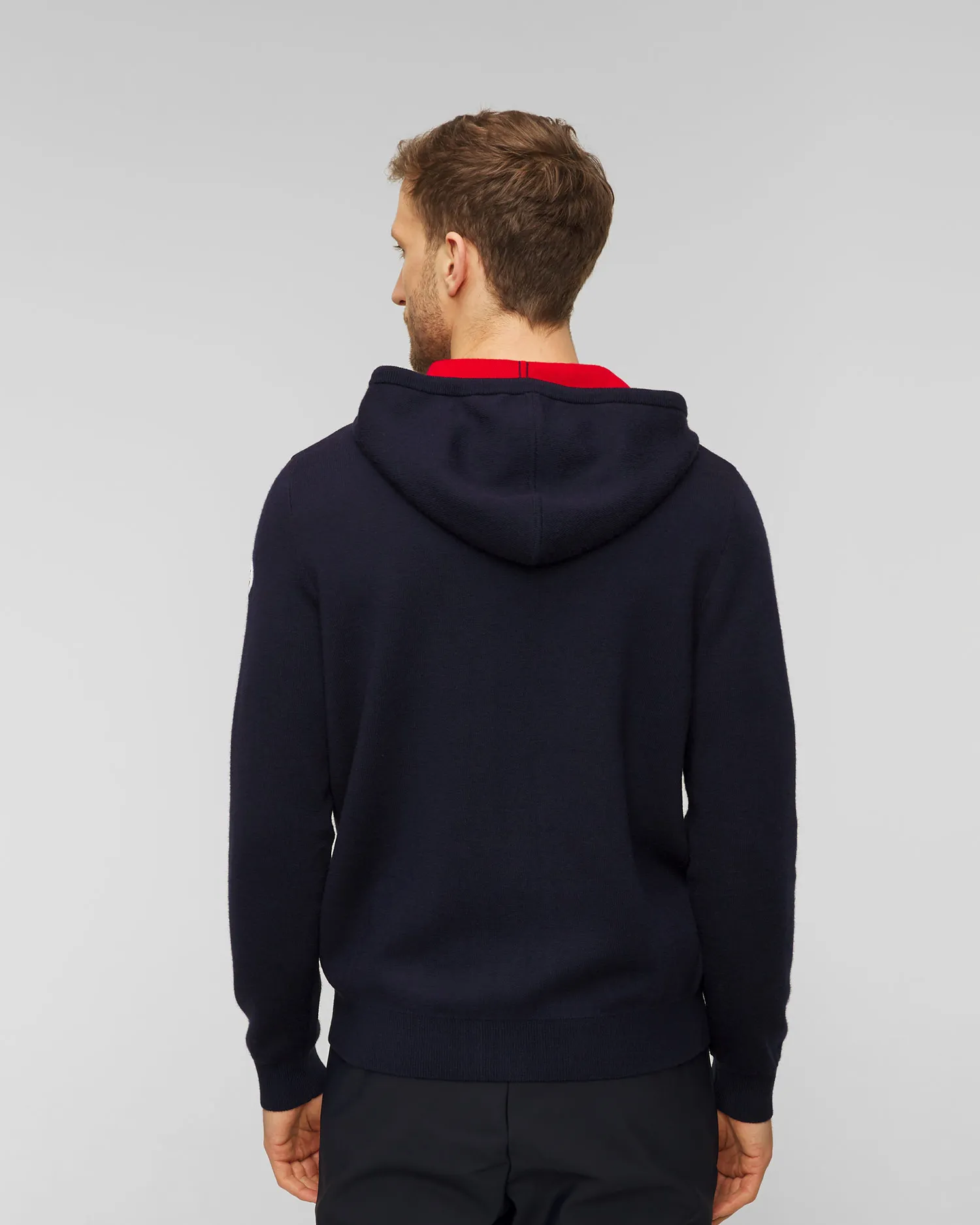 Maglione con apertura e cappuccio da uomo Fusalp Terence E2125-65621
