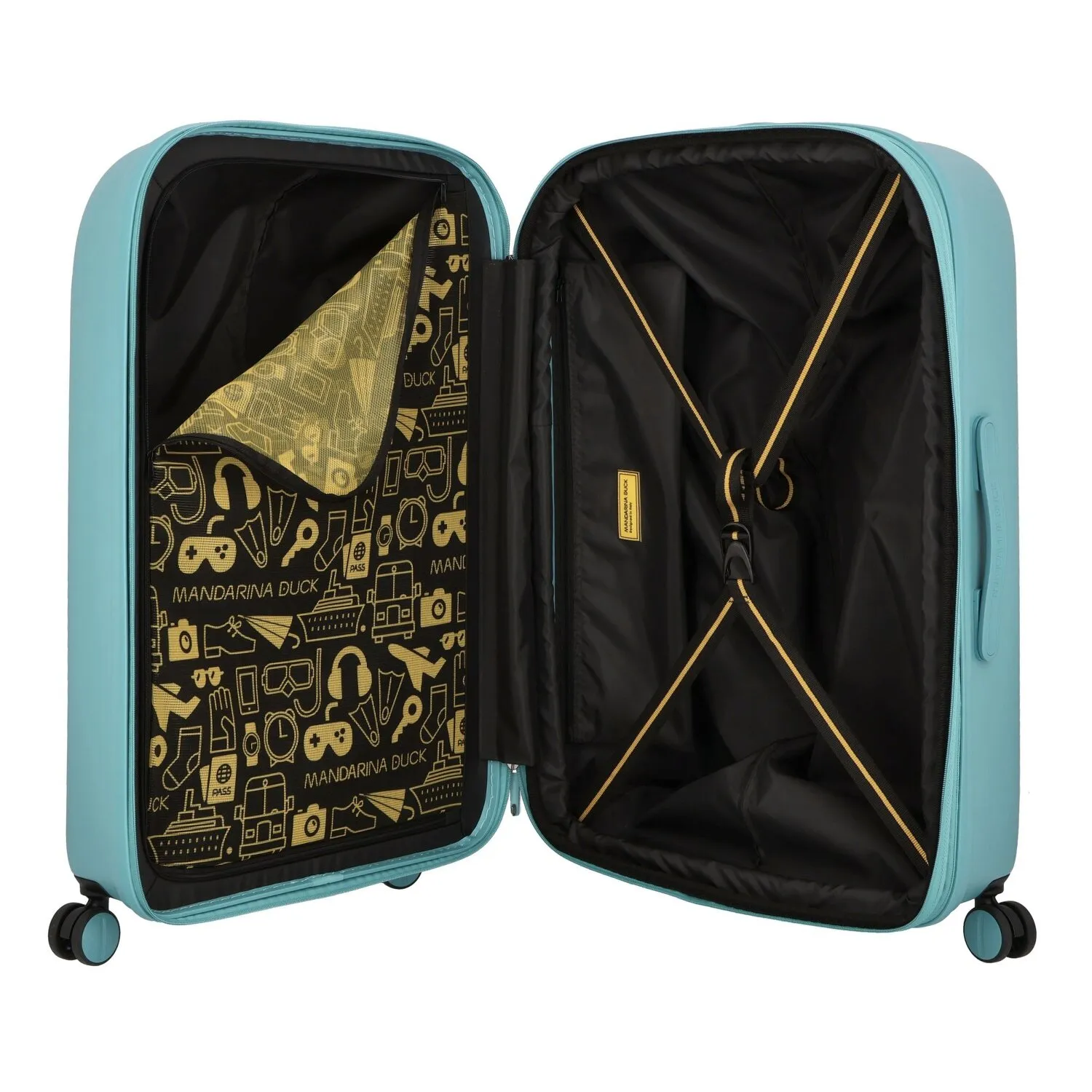 Mandarina Duck Logoduck+ Carrello a 4 ruote 75 cm