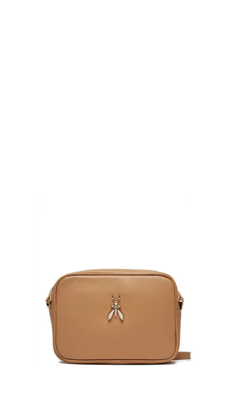 PATRIZIA PEPE - Borsa tracolla donna beige