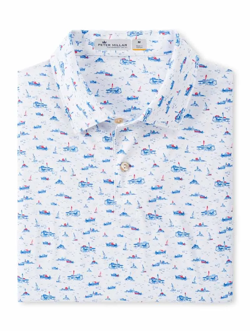 Peter Millar Polo Uomo Featherweight Going Coastal