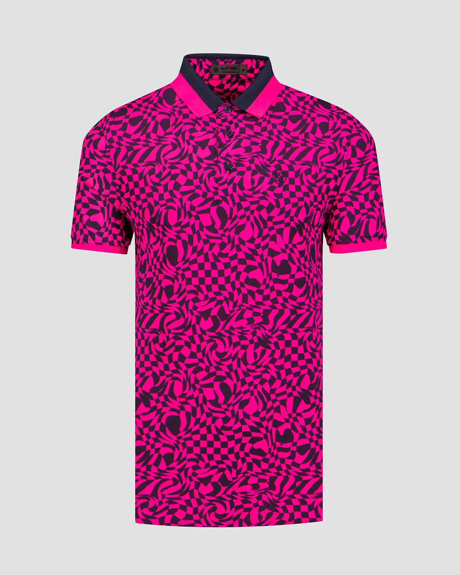 Polo da uomo G/Fore Mini Stars Ribcollar Tech g4mf23k241-dgp