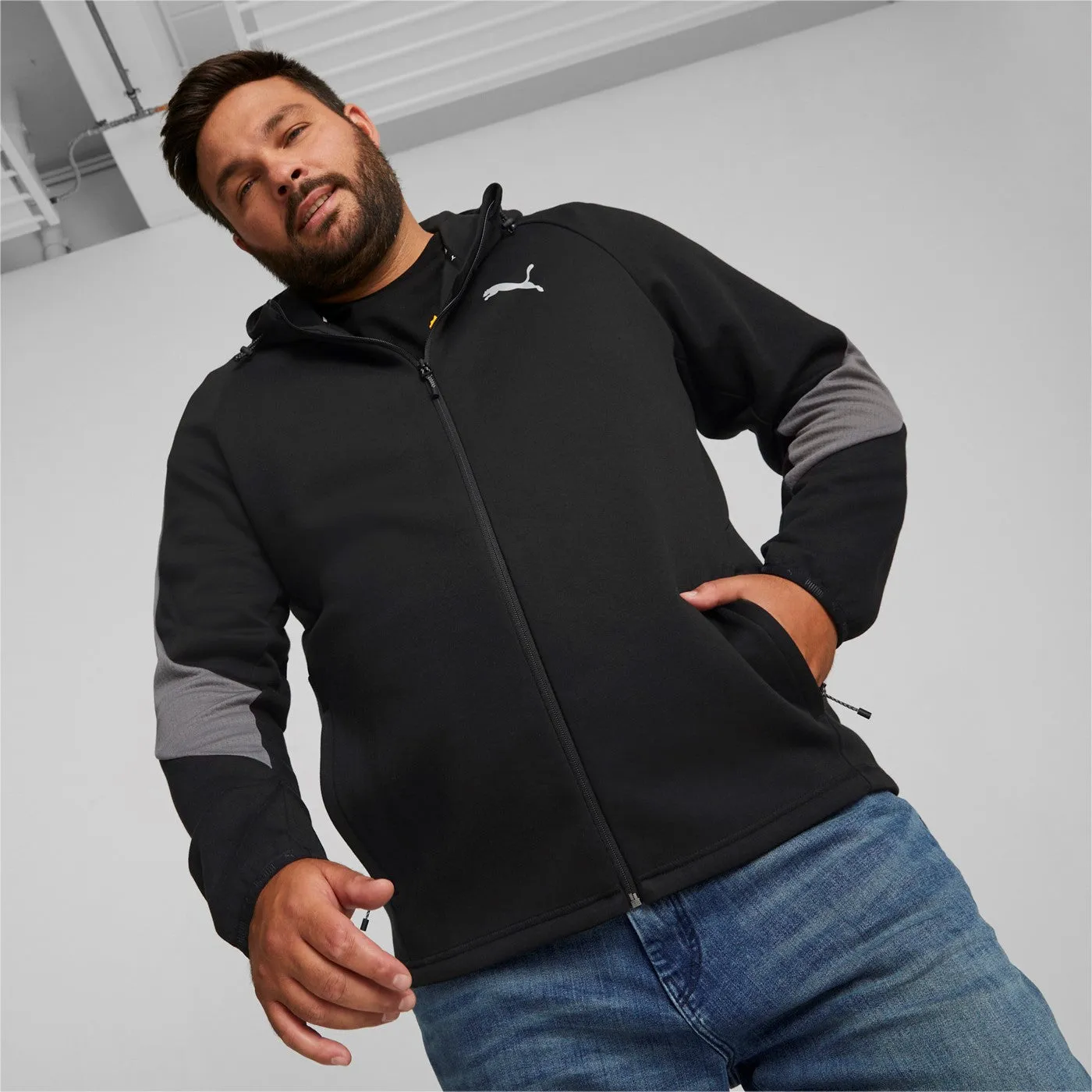 Puma Evostripe Full-Zip Hoodie 849915 01 black