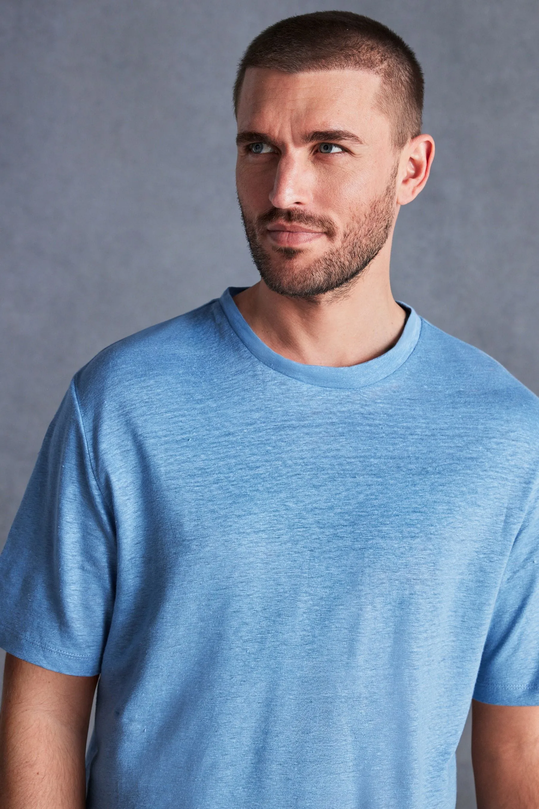 Signature 100% Linen T-Shirt
