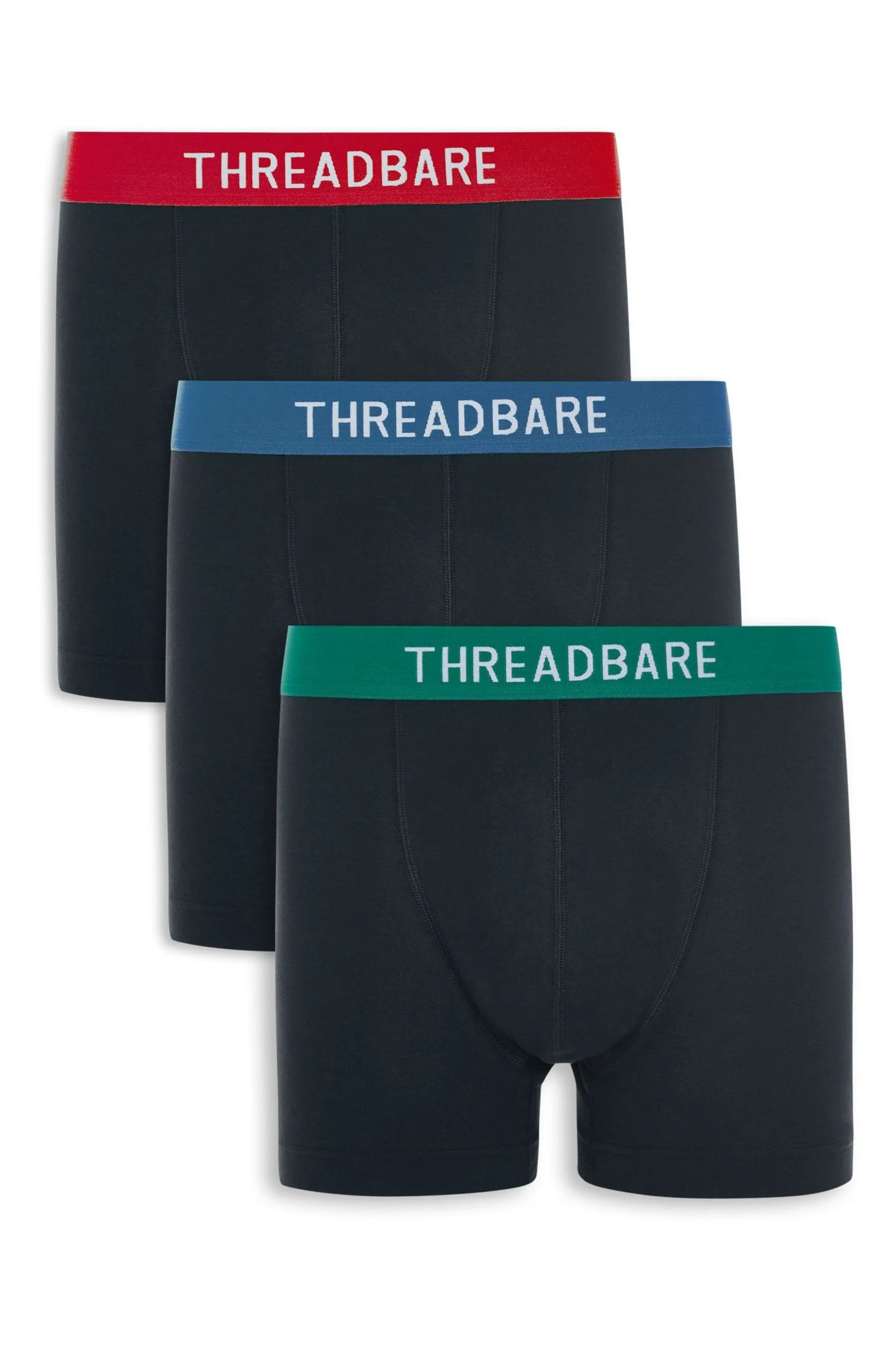 Threadbare Pacchetto da 3 Shorts Hipster    