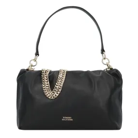 Tommy Hilfiger TH Luxe Soft Leather Borsa a tracolla Pelle 30 cm