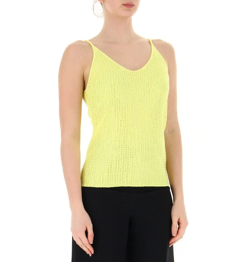 Top con strass