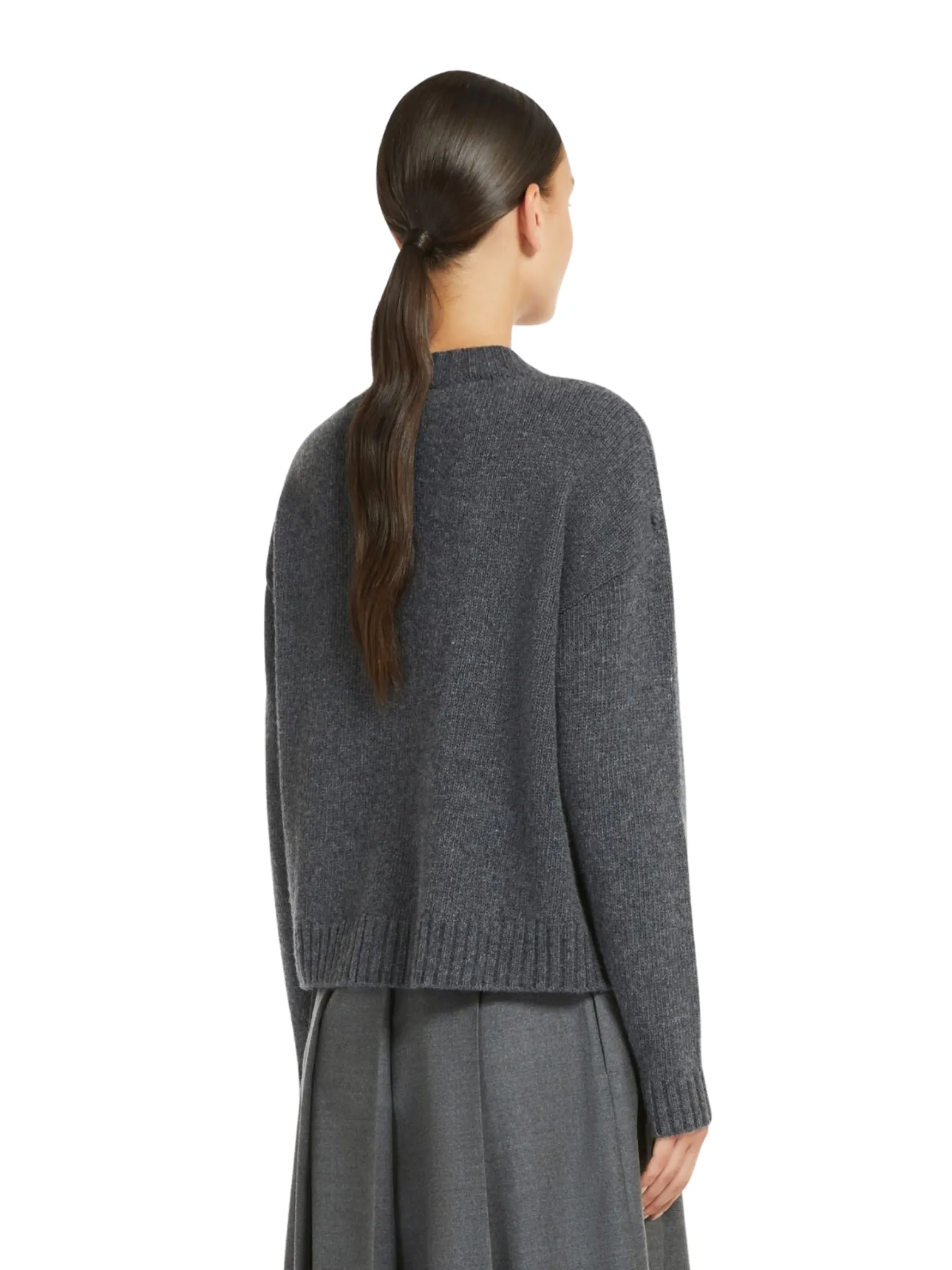 weekend maxmara cardigan in filato di pura lana